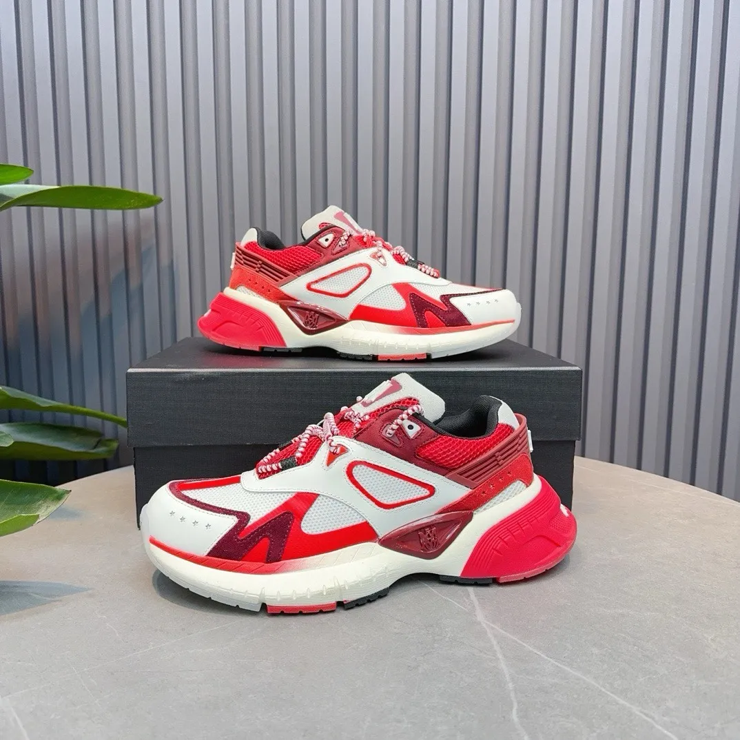 Men's shoes💰740💰 AMIRI AMIRI trendy brand hot sale🔥 Available all year round✅Couples💑 Official website synchronized Imported fabrics 1⃣️ratio 1⃣️Re-engraved, original factory special original sole, 35-45 (38.45. Non-refundable)